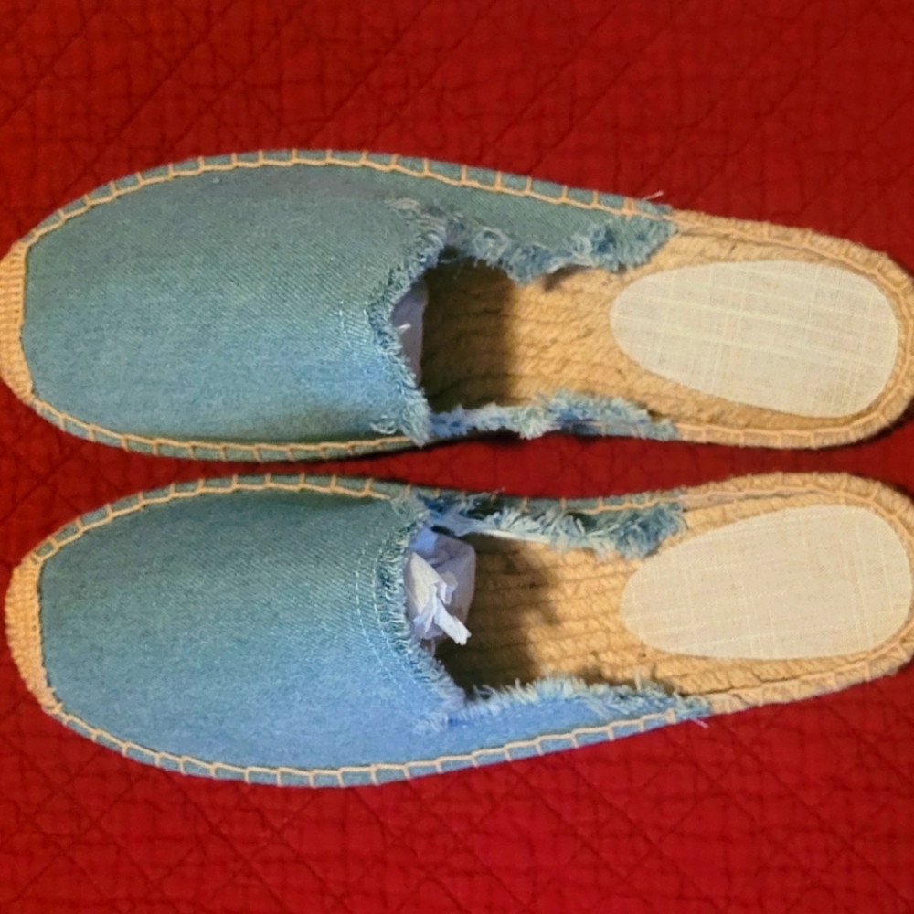Denim Espadrilles